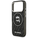Karl Lagerfeld IML Karl Head Logo MagSafe Apple iPhone 17 Pro Max black