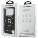 Karl Lagerfeld IML Karl Head Logo MagSafe Apple iPhone 17 Pro Max black