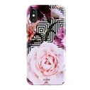 PURO Glam Geo Flowers Apple iPhone XS Max (Pink Peonies)
