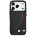 BMW M Carbon Line & Logo MagSafe Apple iPhone 17 Pro red
