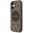 Guess 4G Circle Classic Logo MagSafe Apple iPhone 17 brown