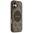Guess 4G Circle Classic Logo MagSafe Apple iPhone 17 brown