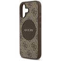 Guess 4G Circle Classic Logo MagSafe Apple iPhone 17 brown