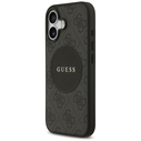 Guess 4G Circle Classic Logo MagSafe Apple iPhone 17 black