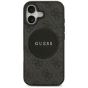 Guess 4G Circle Classic Logo MagSafe Apple iPhone 17 black
