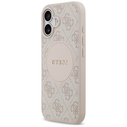 Guess 4G Circle Classic Logo MagSafe Apple iPhone 17 pink
