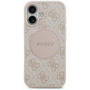 Guess 4G Circle Classic Logo MagSafe Apple iPhone 17 pink