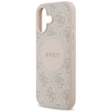 Guess 4G Circle Classic Logo MagSafe Apple iPhone 17 pink