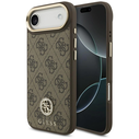 Guess 4G Strass Logo MagSafe Apple iPhone Air brown