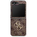 Guess Big 4G Logo Classic Logo Samsung Galaxy Z Flip7 brown