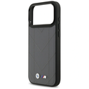 BMW M Quilted Logo MagSafe Apple iPhone 17 Pro Max anthracite
