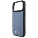 BMW M Quilted Logo MagSafe Apple iPhone 17 Pro Max blue