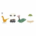 Τρενάκι Brio Dinosaur circle set