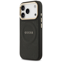 Guess Peony Hot Stamp MagSafe Apple iPhone 17 Pro black