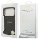 Guess Peony Hot Stamp MagSafe Apple iPhone 17 Pro black