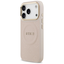 Guess Peony Hot Stamp MagSafe Apple iPhone 17 Pro pink