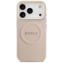 Guess Peony Hot Stamp MagSafe Apple iPhone 17 Pro pink