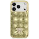 Guess Rhinestone Triangle Logo Apple iPhone 17 Pro gold