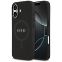 Guess Saffiano Classic Logo MagSafe Apple iPhone 17 black