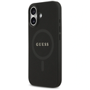 Guess Saffiano Classic Logo MagSafe Apple iPhone 17 black