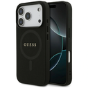 Guess Saffiano Classic Logo MagSafe Apple iPhone 17 Pro black