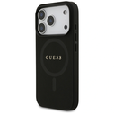 Guess Saffiano Classic Logo MagSafe Apple iPhone 17 Pro black