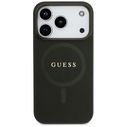Guess Saffiano Classic Logo MagSafe Apple iPhone 17 Pro black