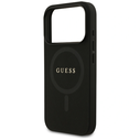 Guess Saffiano Classic Logo MagSafe Apple iPhone 17 Pro black