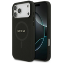 Guess Saffiano Classic Logo MagSafe Apple iPhone 17 Pro Max black