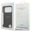 Guess Saffiano Classic Logo MagSafe Apple iPhone 17 Pro black