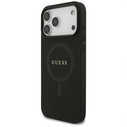 Guess Saffiano Classic Logo MagSafe Apple iPhone 17 Pro Max black