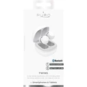 PURO TWINS TWS Bluetooth 5.0 with charging case IPX6 (white)