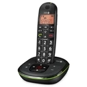 Doro PhoneEasy 105wr (black) — Cordless landline phone for seniors