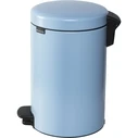 Brabantia NewIcon Pedal Bin 12 L - Dreamy Blue (Stainless Steel)