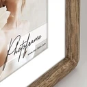 ZEP Gressan Wooden Picture Frame with Brown Frame BC34P