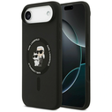 Karl Lagerfeld Silicone Karl&Choupette Ring MagSafe Apple iPhone Air black