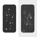 Tech-Protect Glass Fit+ Motorola Edge 50 Neo / 60 Neo Black [2 PACK]