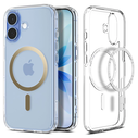 Spigen Ultra Hybrid Mag MagSafe Apple iPhone 17 Clear/gold