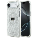 Etui Karl Lagerfeld IML Karl Head Logo MagSafe Apple iPhone Air grey