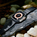 PITAKA Carbon Fiber Modern Apple Watch 1/2/3/4/5/6/7/8/9/10/11/SE/SE 3/Ultra/Ultra 2/Ultra 3 black grey