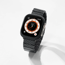PITAKA Carbon Fiber Modern Apple Watch 1/2/3/4/5/6/7/8/9/10/11/SE/SE 3/Ultra/Ultra 2/Ultra 3 black grey