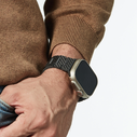 PITAKA Carbon Fiber Modern Apple Watch 1/2/3/4/5/6/7/8/9/10/11/SE/SE 3/Ultra/Ultra 2/Ultra 3 black grey