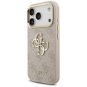 Guess 4G Big 4G Classic Logo Big Strap Metal Buttons Apple iPhone 17 Pro pink