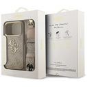 Guess 4G Big 4G Classic Logo Big Strap Metal Buttons Apple iPhone 17 Pro pink
