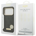 Guess 4G Logo Plate MagSafe Apple iPhone 17 Pro black