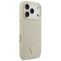 Guess Croco Triangle Logo MagSafe Apple iPhone 17 Pro gold