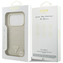 Guess Croco Triangle Logo MagSafe Apple iPhone 17 Pro gold