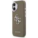 Guess Grained Big 4G Classic Logo Apple iPhone 17 brown