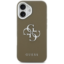 Guess Grained Big 4G Classic Logo Apple iPhone 17 brown