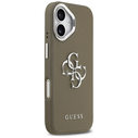 Guess Grained Big 4G Classic Logo Apple iPhone 17 brown